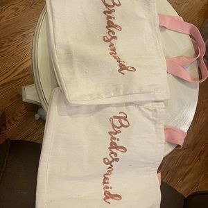 2 Bridesmaid bags brand new
